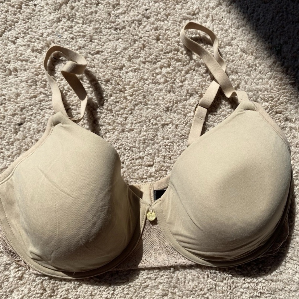 Natori 105951 Nude Underwire Molded Semi-demi T-shirt Bra 34D